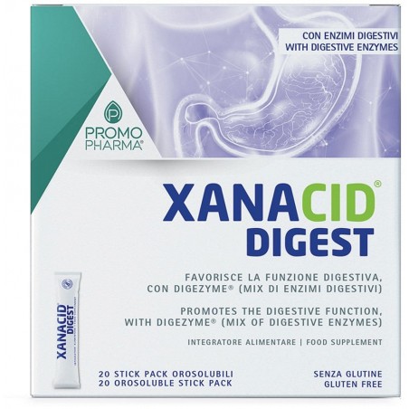 Xanacid Digest Stick Pack Digestione e Antinausea 20 stick pack Xanacid - 1 Xanacid Digest Stick Pack Digestione e Antinausea 20 stick pack Xanacid - 1