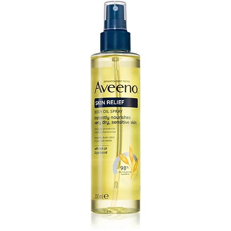 Aveeno Skin Relief Body Oil Spray Pelle Secca Sensibile 200 ml Aveeno - 1 Aveeno Skin Relief Body Oil Spray Pelle Secca Sensibile 200 ml Aveeno - 1