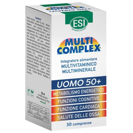 Esi Multicomplex Uomo 50+ 30 Compresse Esi - 1 Esi Multicomplex Uomo 50+ 30 Compresse Esi - 1