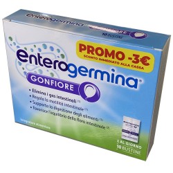 Enterogermina Gonfiore Contro Gas Intestinali 10 bustine Enterogermina - 2