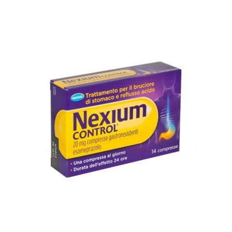 Nexium Control 20 Mg Compresse Gastroresistenti 14 Compresse - Farmaci per bruciore e acidità di stomaco - 042922029 - Nexium...