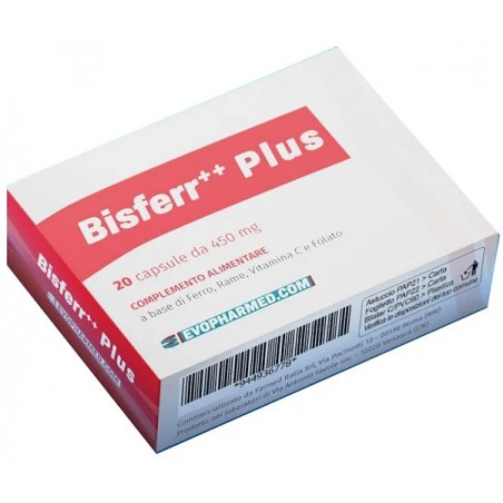 Bisferr Plus 20 Capsule Farmed Italia - 1 Bisferr Plus 20 Capsule Farmed Italia - 1