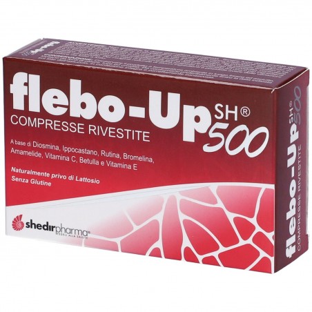 Flebo-up SH 500 Microcircolo e Drenaggio Gambe 30 compresse Flebo-Up - 2 Flebo-up SH 500 Microcircolo e Drenaggio Gambe 30 compresse Flebo-Up - 2