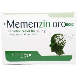 MemenZin Oro 1000 Integratore Memoria e Concentrazione 20 bustine Cro. Nav - 2