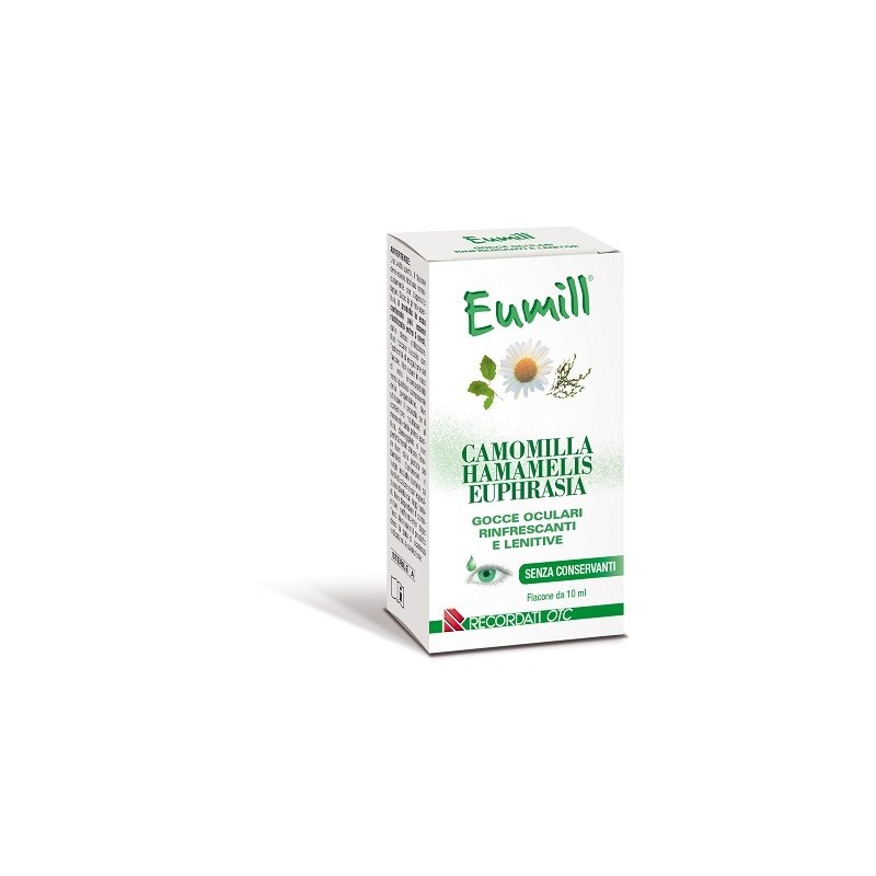 Eumill Gocce Oculari Lenitive E Rinfrescanti 10 Ml - Colliri omeopatici - 935034355 - Eumill - € 14,71