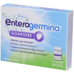 Enterogermina Gonfiore Contro Gas Intestinali 10 bustine Enterogermina - 10