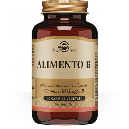 Solgar Alimento B Stanchezza Sistema Nervoso Psicologia 50 Capsule Solgar - 2 Solgar Alimento B Stanchezza Sistema Nervoso Psicologia 50 Capsule Solgar - 2