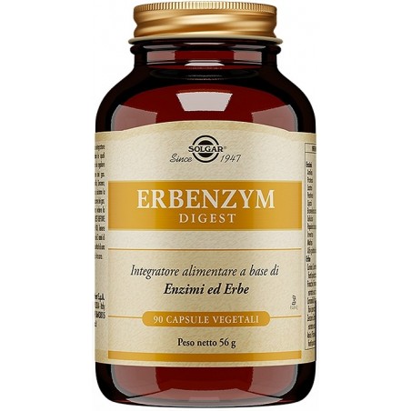 Solgar Erbenzym Digest Enzimi digestivi naturali 90 capsule Solgar - 2 Solgar Erbenzym Digest Enzimi digestivi naturali 90 capsule Solgar - 2