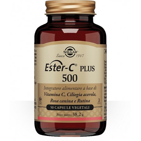 Solgar Ester C Plus 500 per Difese Immunitarie 100 Capsule Solgar - 2 Solgar Ester C Plus 500 per Difese Immunitarie 100 Capsule Solgar - 2