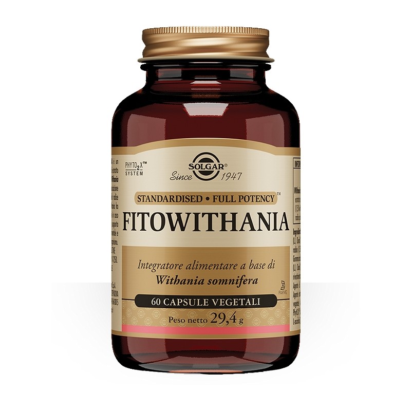 Solgar It. Multinutrient Fitowithania 60 Capsule Vegetali Solgar - 2