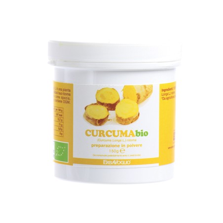 Curcuma Polvere Bio 150 G Erbavoglio Production - 1 Curcuma Polvere Bio 150 G Erbavoglio Production - 1