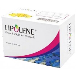 Lipolene Omega 3 colesterolo e trigliceridi 30 perle Vecapharma - 1