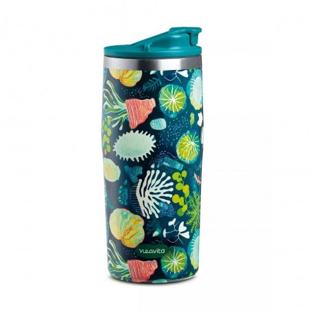 Hp Italia Neavita Mug Thermos Acciaio Twice 450 Ml Verde Neavita - 1 Hp Italia Neavita Mug Thermos Acciaio Twice 450 Ml Verde Neavita - 1