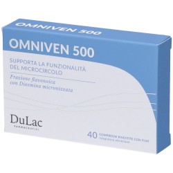 Omniven 500 80 Compresse Dulac Farmaceutici 1982 - 2
