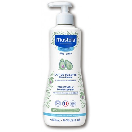 Mustela Latte Di Toilette Delicato Viso E Sederino Neonato 500 Ml Mustela - 2 Mustela Latte Di Toilette Delicato Viso E Sederino Neonato 500 Ml Mustela - 2