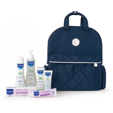 Mustela Zaino Borsa Mamma Multitasche Con Kit Cura Neonato 5 Pezzi Mustela - 1 Mustela Zaino Borsa Mamma Multitasche Con Kit Cura Neonato 5 Pezzi Mustela - 1