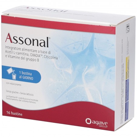 Assonal Integratore Vitamine B Energia Mentale 16 bustine Assonal - 3 Assonal Integratore Vitamine B Energia Mentale 16 bustine Assonal - 3