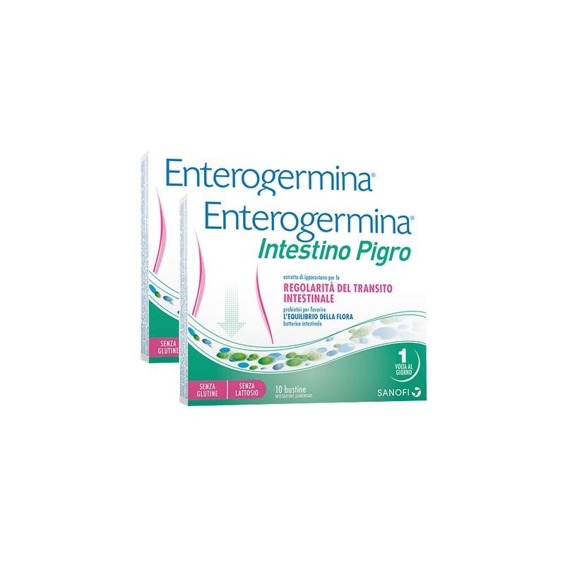 Enterogermina Intestino Pigro Regolarità Del Tratto Intestinale 10 + 10 Bustine - Fermenti lattici - 982447979 - Enterogermin...