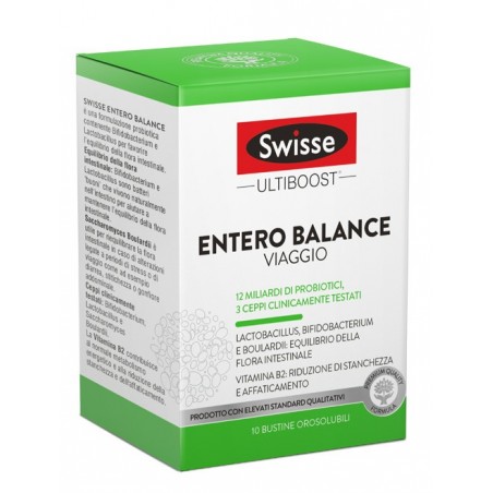Swisse Entero Balance Viaggio 10 Bustine Swisse - 1 Swisse Entero Balance Viaggio 10 Bustine Swisse - 1