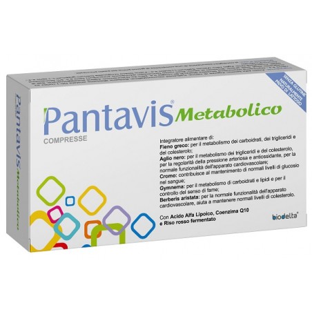 Pantavis Metabolico 30 Compresse Biodelta - 1 Pantavis Metabolico 30 Compresse Biodelta - 1