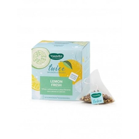 Neavita Filtroscrigno Infuso Twice Lemon Fresh 15 Filtri Neavita - 1 Neavita Filtroscrigno Infuso Twice Lemon Fresh 15 Filtri Neavita - 1
