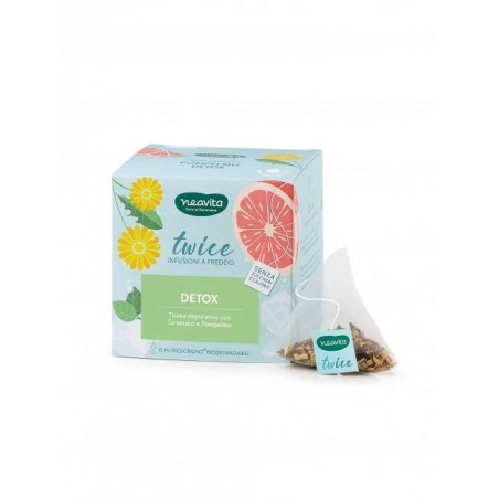 Neavita Tisana Twice Detox Filtroscrigno 15 Pezzi Neavita - 1 Neavita Tisana Twice Detox Filtroscrigno 15 Pezzi Neavita - 1