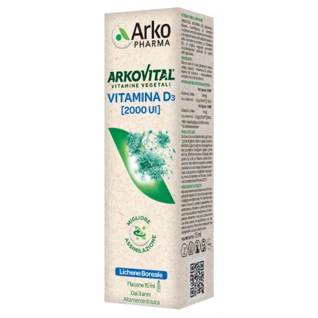 Arkovital Vitamin D3 15 Ml Arkofarm - 1 Arkovital Vitamin D3 15 Ml Arkofarm - 1