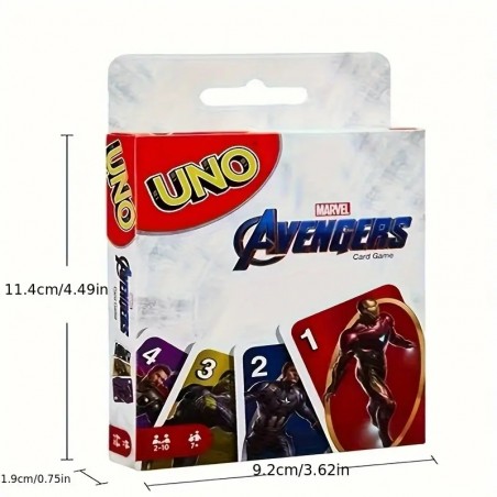 CARTE UNO AVENGERS - 1 CARTE UNO AVENGERS - 1
