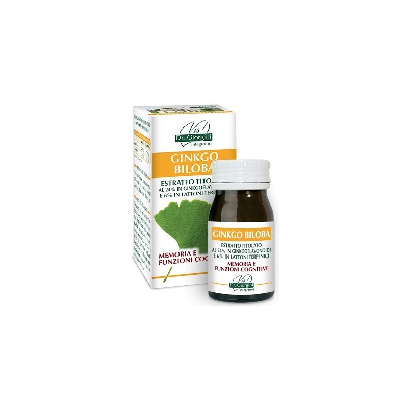Ginkgo Biloba Estratto Titolato 60 Pastiglie Dr Giorgini - 1