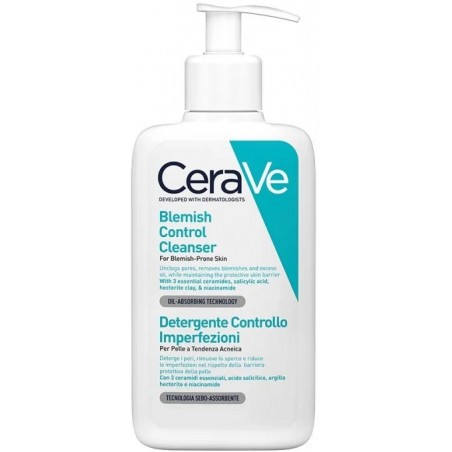 CeraVe Detergente Controllo Imperfezioni Pulizia Profonda 473 ml Cerave - 1 CeraVe Detergente Controllo Imperfezioni Pulizia Profonda 473 ml Cerave - 1