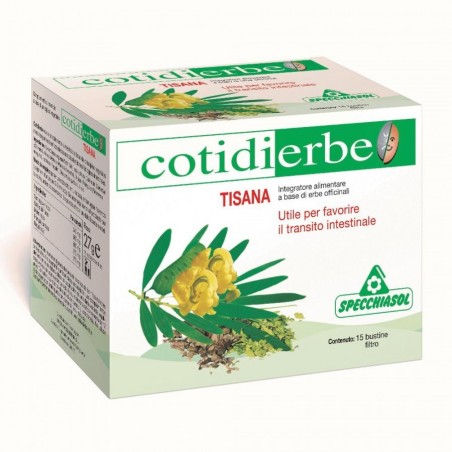 Specchiasol Cotidierbe Tisana Per Funzioni Intestinali 15 Bustine Specchiasol - 1 Specchiasol Cotidierbe Tisana Per Funzioni Intestinali 15 Bustine Specchiasol - 1