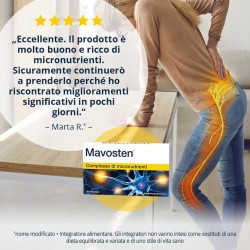 Mavosten Integratore Sistema Nervoso 20 Compresse Mavosten - 11