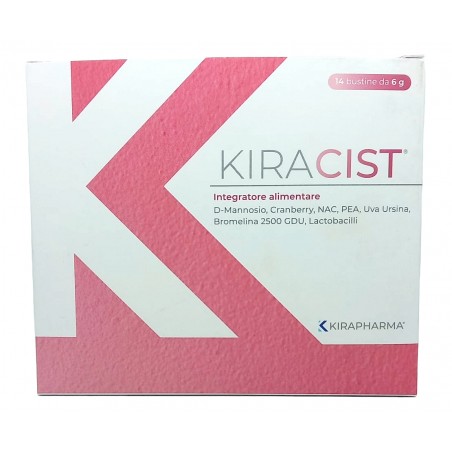 KiraCist Cistite Difese Vie Urinarie 14 bustine da 6 g Kirapharma - 2 KiraCist Cistite Difese Vie Urinarie 14 bustine da 6 g Kirapharma - 2
