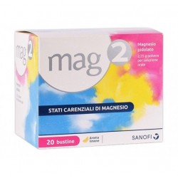 Mag 2 Farmaco In Polvere Per Carenze Di Magnesio 20 Bustine - Farmaci per carenza di micronutrienti - 025519048 - Mag - € 13,89