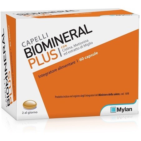 Biomineral Plus Integratore Per i Capelli 60 Capsule Biomineral - 1 Biomineral Plus Integratore Per i Capelli 60 Capsule Biomineral - 1