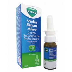 Vicks Sinex Aloe Spray Da Nebulizzare Per Naso Chiuso Lunga Durata 15 ml - Decongestionanti nasali - 023198029 - Vicks - € 6,71