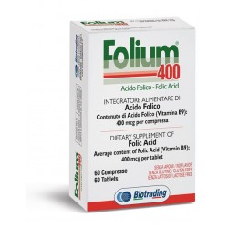 Folium 400 60 Compresse Biotrading Unipersonale - 1