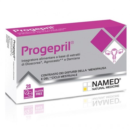 Progepril per Contrastare i Disturbi della Menopausa e del Ciclo Mestruale 28 Compresse Named - 1 Progepril per Contrastare i Disturbi della Menopausa e del Ciclo Mestruale 28 Compresse Named - 1