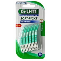 Gum Softpicks Advance Scovolino Small Gomma 30 Pezzi - Fili interdentali e scovolini - 974055992 - Gum - € 4,64