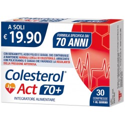 Colesterol Act 70+ Controllo Colesterolo e Pressione 30 compresse Linea Act - 1