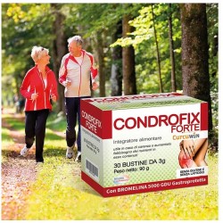 Condrofix Forte Dolori Articolari Cartilagini Curcumina Bromelina 30 bustine Nisura Farmaceutici - 4