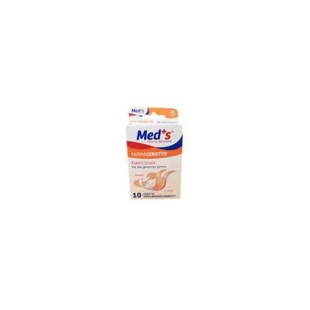 Cerotto Meds Strip Tela Ipoallergenico Elasticizzato Assortiti 10 Pezzi Farmac-Zabban - 1 Cerotto Meds Strip Tela Ipoallergenico Elasticizzato Assortiti 10 Pezzi Farmac-Zabban - 1