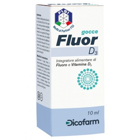 Dicofarm Fluor D3 Gocce 10 Ml - Igiene orale - 943785156 - Dicofarm - € 12,17