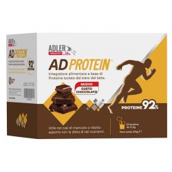ADProtein Proteine Isolate Siero Del Latte Gusto Cioccolato 30 bustine Adler Lab - 1