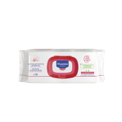 Mustela Salviette Detergenti Lenitive Per Pelle Ipersensibile 70 Pezzi - Salviettine per bambini - 973323254 - Mustela - € 2,70