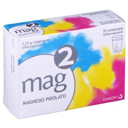 Mag 2 Compresse Effervescenti Per Carenze Di Magnesio 20 Compresse - Farmaci per carenza di micronutrienti - 025519051 - Mag