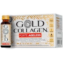Gold Collagen Forte Ageless Pelle Giovane E Idratata 10 flaconi Gold Collagen - 2