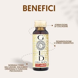 Gold Collagen Forte Ageless Pelle Giovane E Idratata 10 flaconi Gold Collagen - 5
