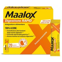 Maalox Digestione Rapid Acidità Enzimi Gusto Arancia 20 bustine Maalox - 2