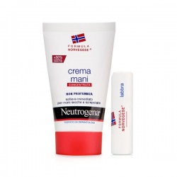 Neutrogena Crema Mani Non Profumata 75 Ml + Lipstick 4,8 G - Creme mani - 977629676 - Neutrogena - € 5,39